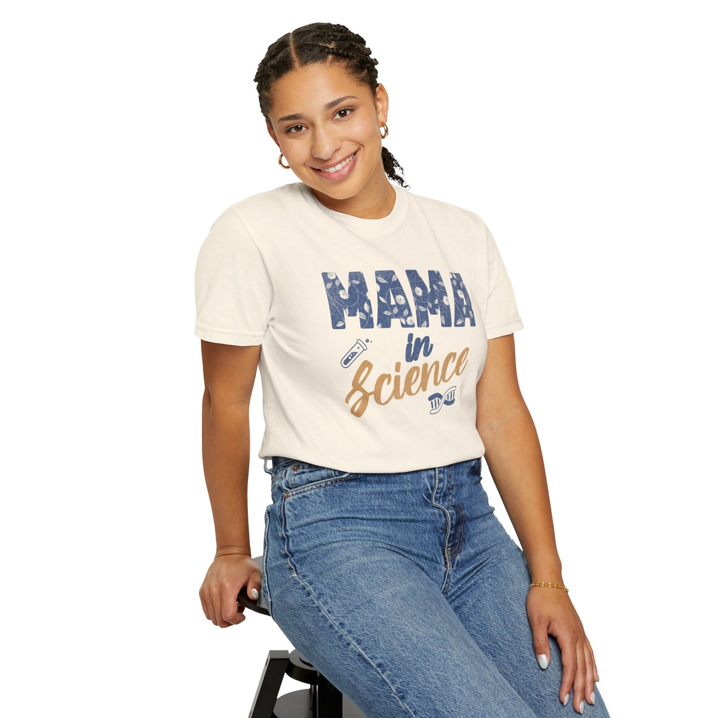 Mama in Science Unisex Garment-Dyed T-shirt