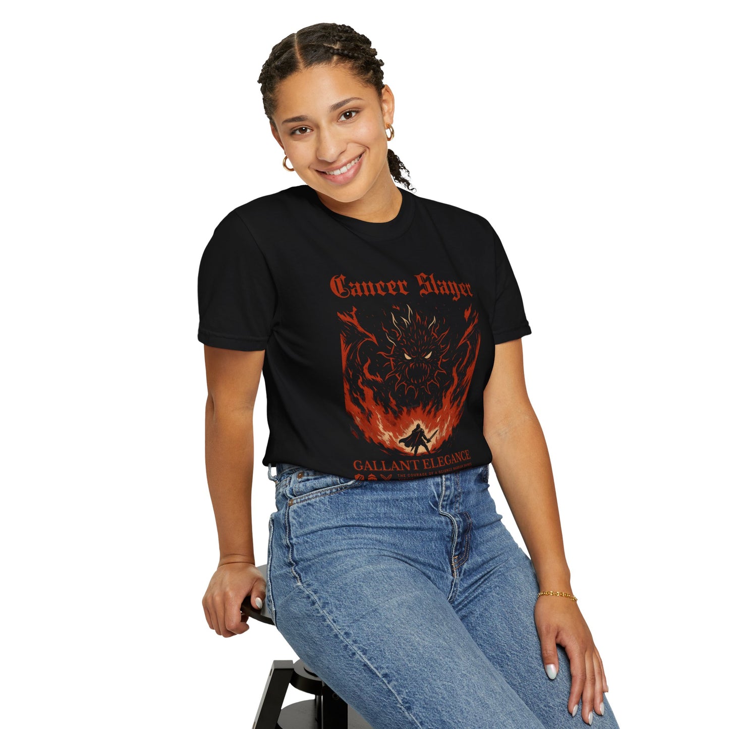 Cancer Slayer Graphic Unisex T-Shirt