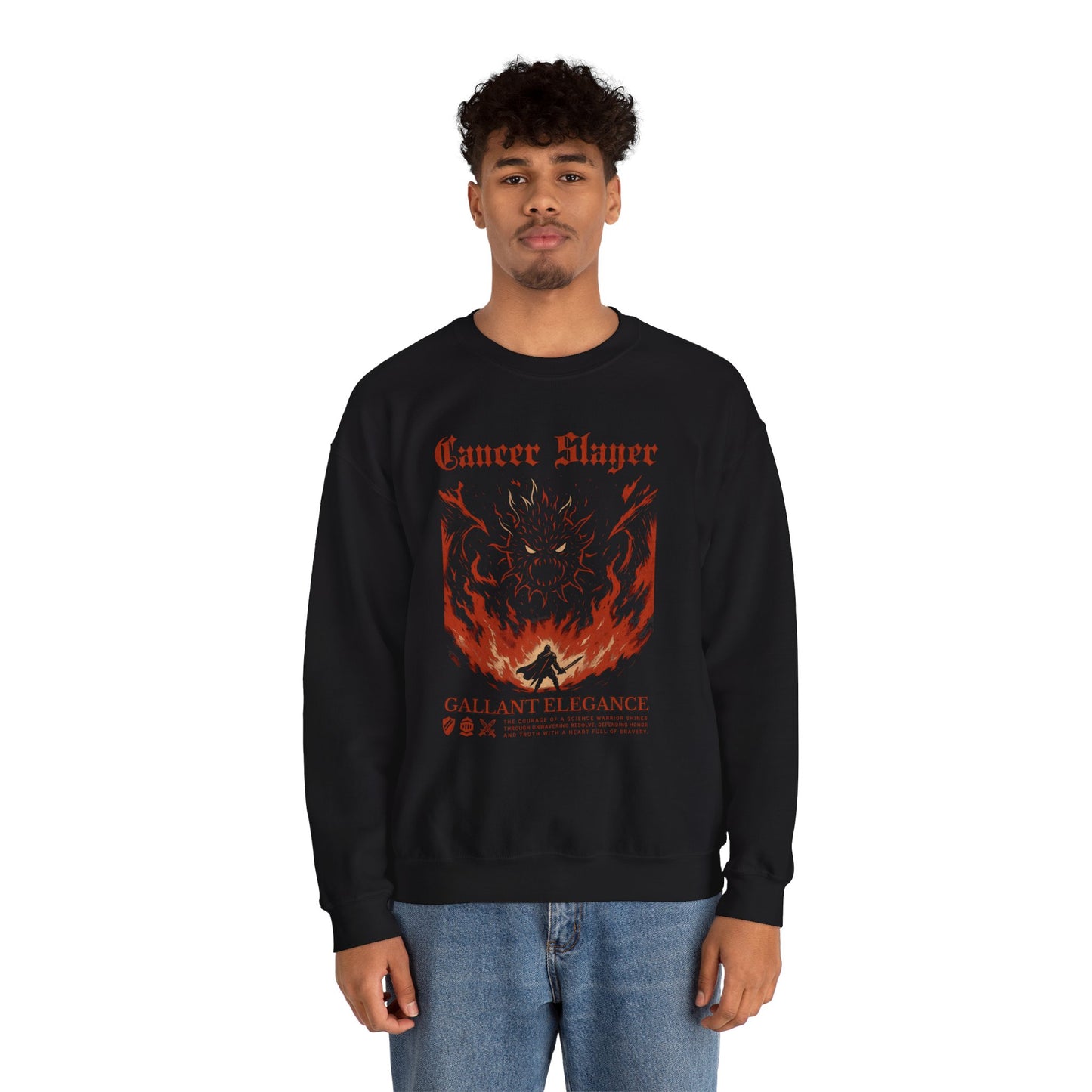 Cancer Slayer Crewneck Sweatshirt | Unisex