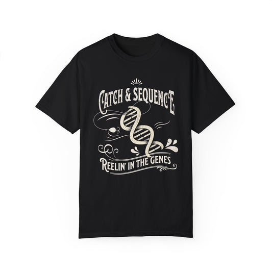 Catch & Sequence Gene T-Shirt - Unisex DNA Design